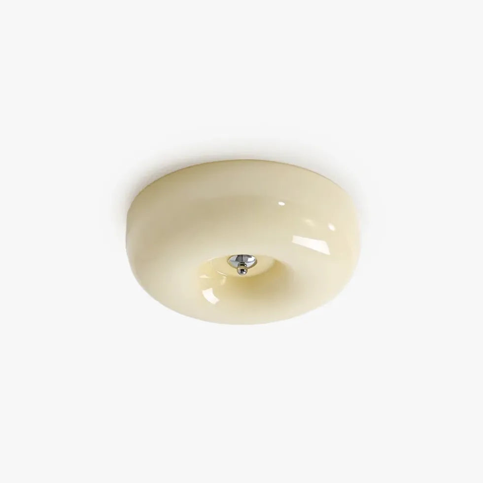 Low Ceiling Light For Study Room Hailie Glass Led Ip20 Dimmable