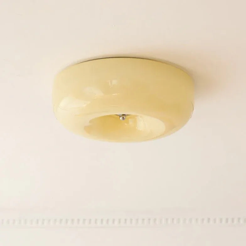 Low Ceiling Light For Study Room Hailie Glass Led Ip20 Dimmable