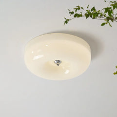 Low Ceiling Light For Study Room Hailie Glass Led Ip20 Dimmable