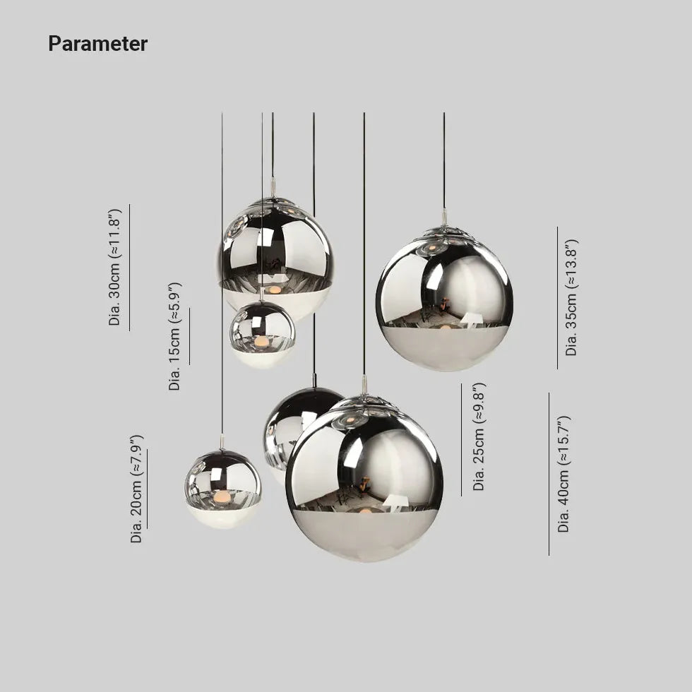 Bedside Pendant Light For Study Room Round Hailie Metal & Glass Ip20 Led