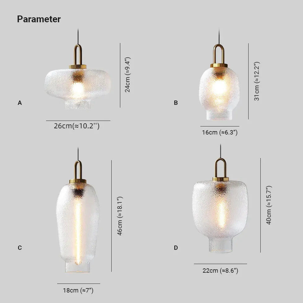 Bedside Pendant Light For Bedroom Hailie Metal & Glass Warm White Ip20 Led