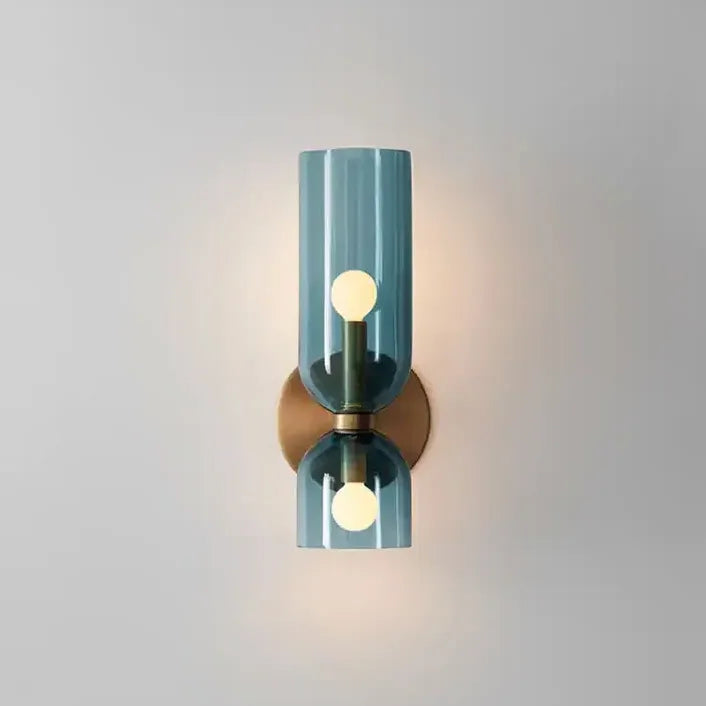 White Up & Down Light For Bedroom Morandi Metal Led