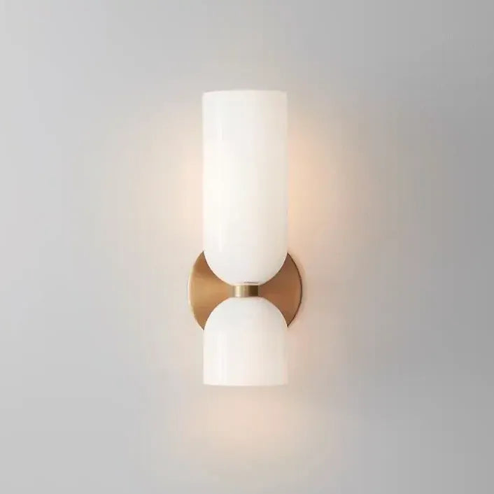 White Up & Down Light For Bedroom Morandi Metal Led