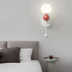 Flush Wall Light For Bedroom Hailie Acrylic Led Ip20