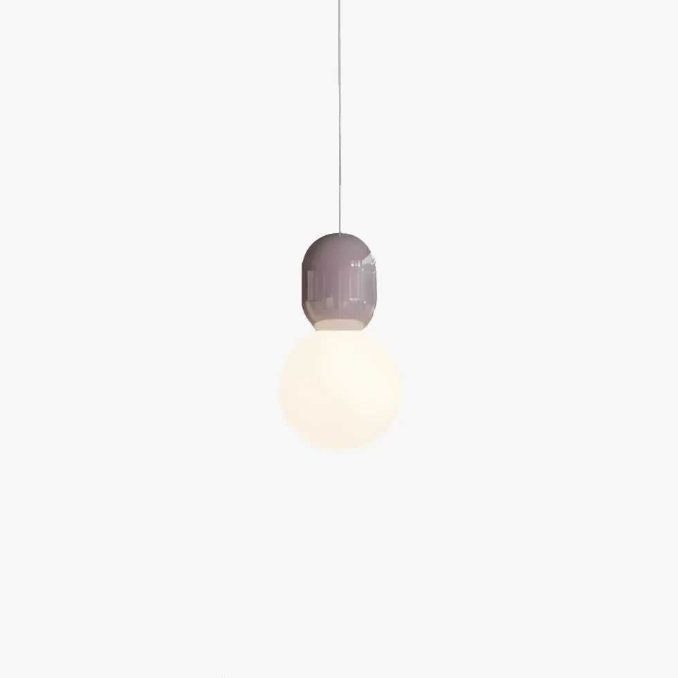 Coloured Glass Pendant Light For Living Room Hailie Metalœöglass Led Ip20 Warm White