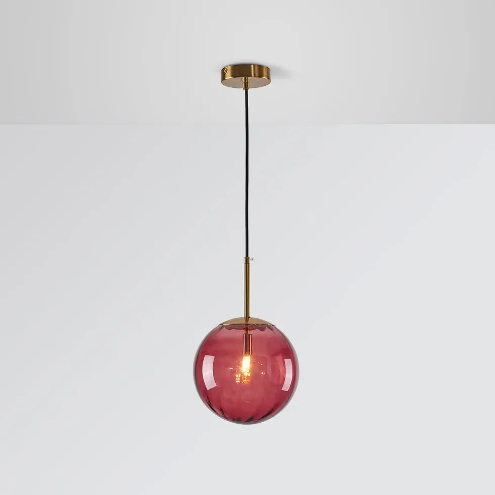 Hailie Modern Pendant Light Clear Bubble