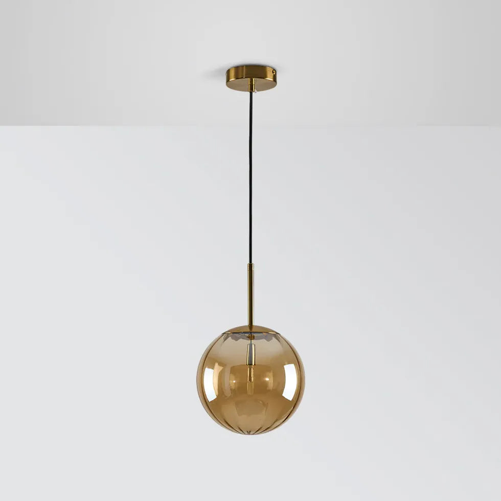 Hailie Modern Pendant Light Clear Bubble