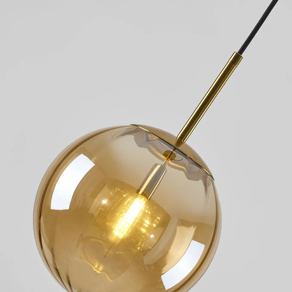 Hailie Modern Pendant Light Clear Bubble