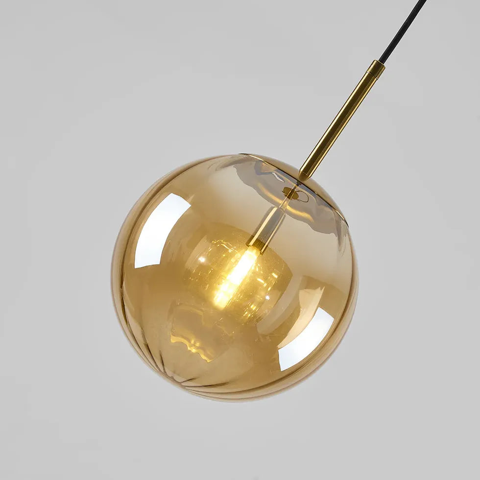 Hailie Modern Pendant Light Clear Bubble