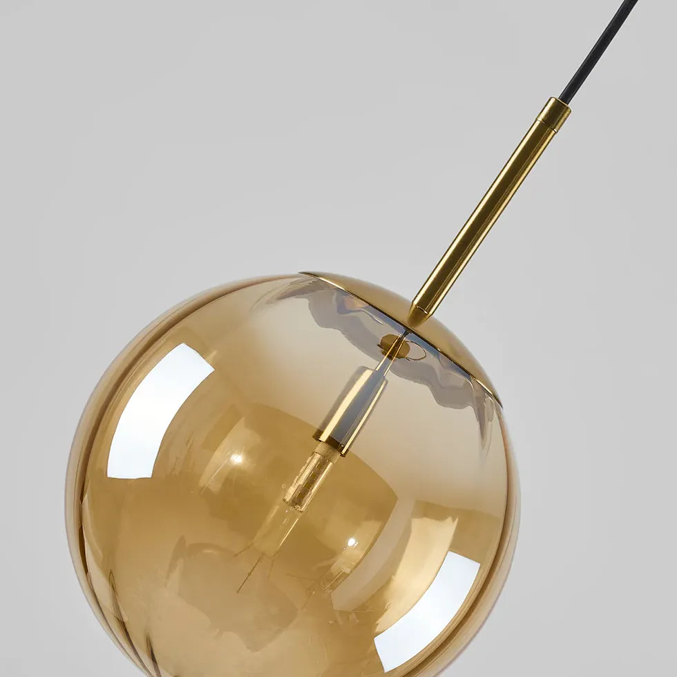 Hailie Modern Pendant Light Clear Bubble