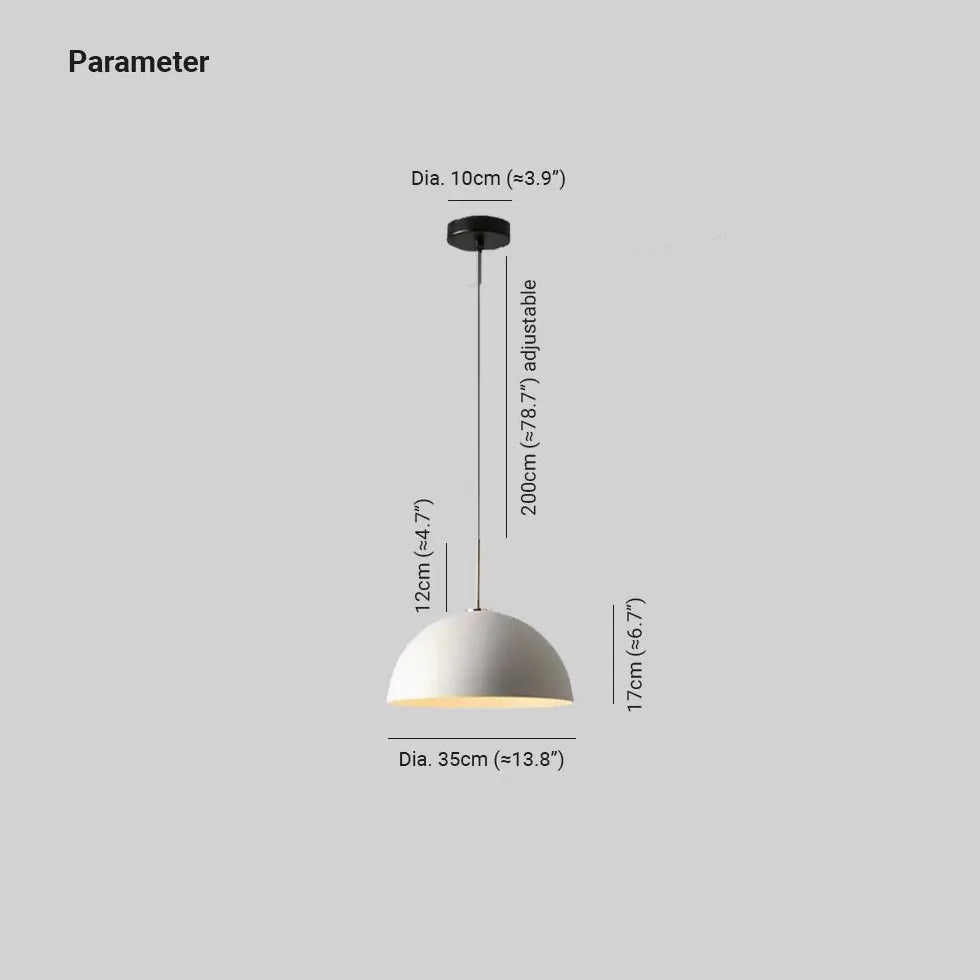 Light Single Pendant For Bedroom Hailie Metal Without Bulbs