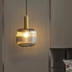 Green Light Single Pendant For Bedroom Hailie Metal Led Ip20