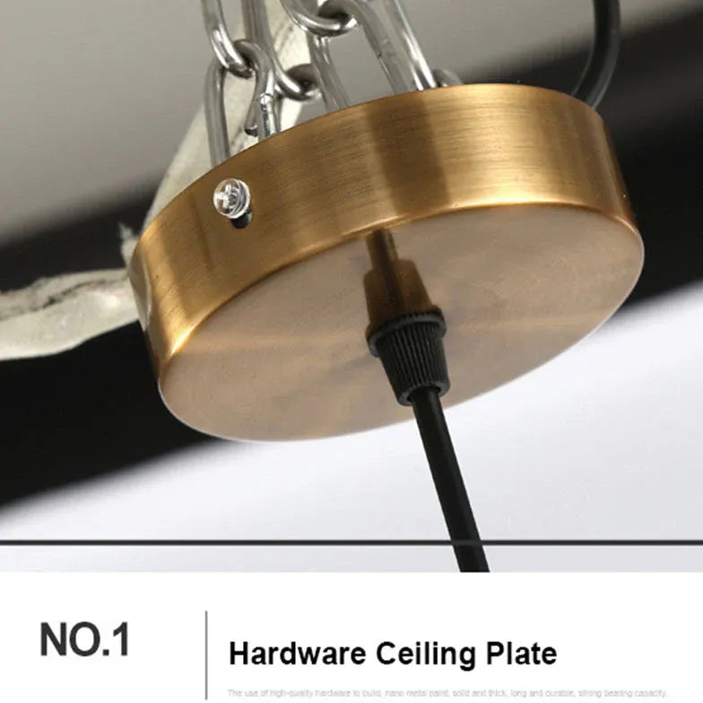 Green Light Single Pendant For Bedroom Hailie Metal Led Ip20