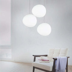 Light Single Pendant For Bedroom Hailie Metal & Glass