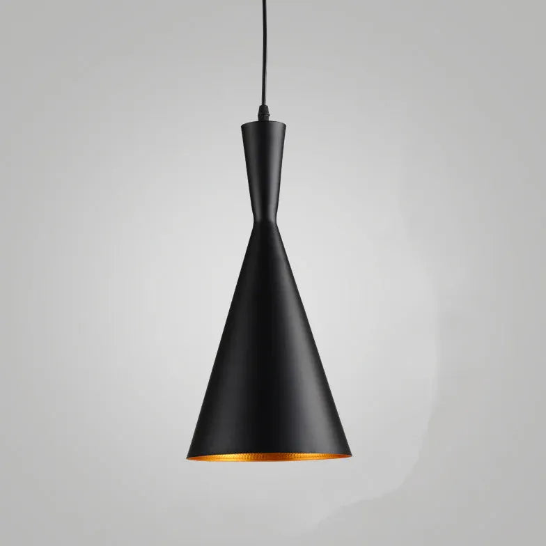 Light Single Pendant For Bedroom Cone Hailie Metal Without Bulbs Led