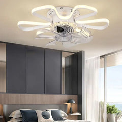 Ceiling Fan With Light For Bedroom Minori Metal Ip20