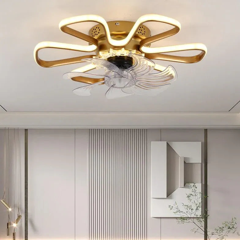 Ceiling Fan With Light For Bedroom Minori Metal Ip20