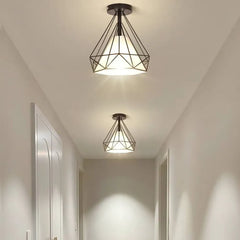 Flush Light For Bedroom Herbert Metal Led Ip20