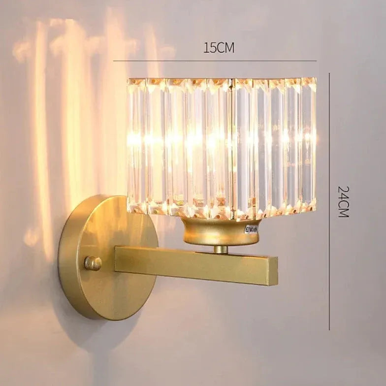 Single Arm Wall Light For Bedroom Modern Metal