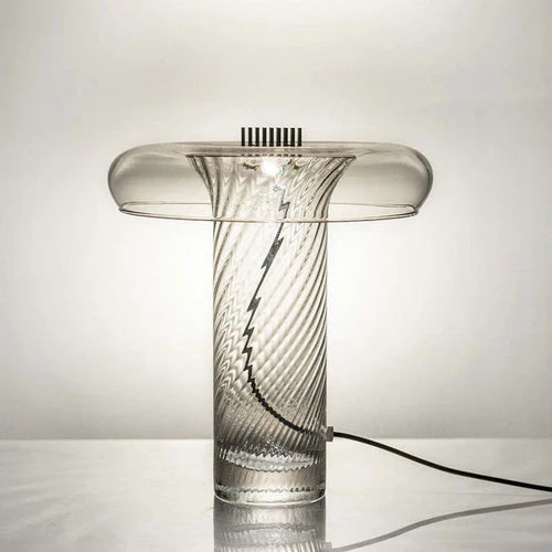 Elegant Bedroom Glass Table Lamp Decorative