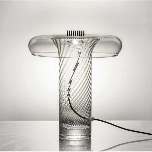 Elegant Bedroom Glass Table Lamp Decorative