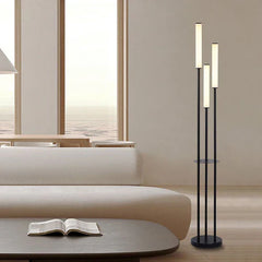 Black Floor Lamp For Kitchen Eryn Metal Led Ip20