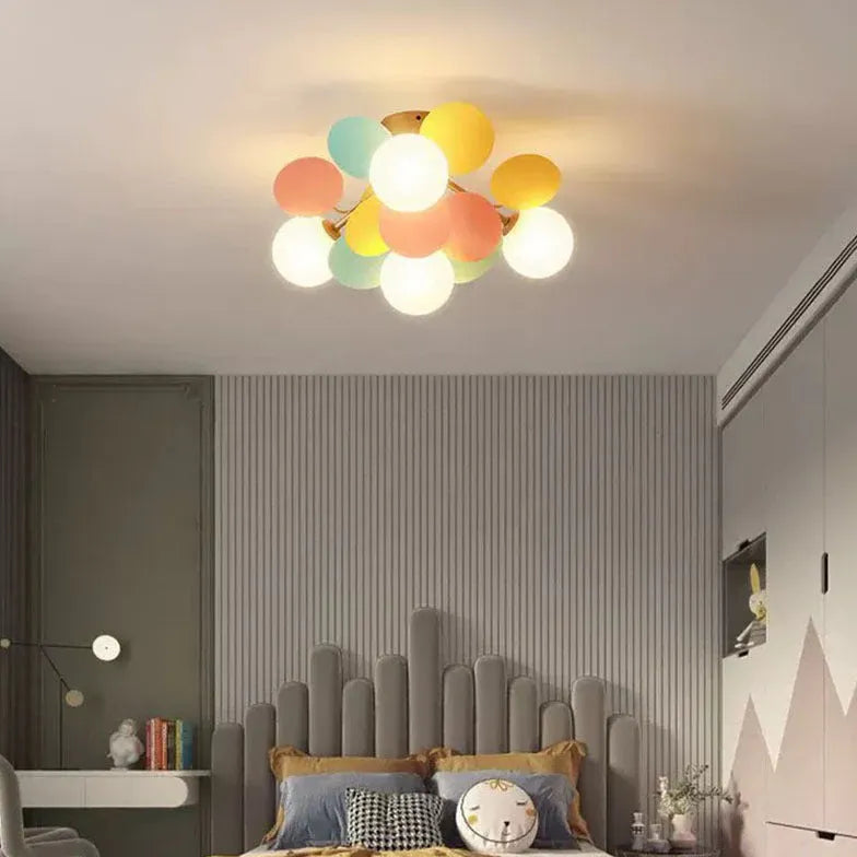 Semi-flush Light For Bedroom Modern Acrylic