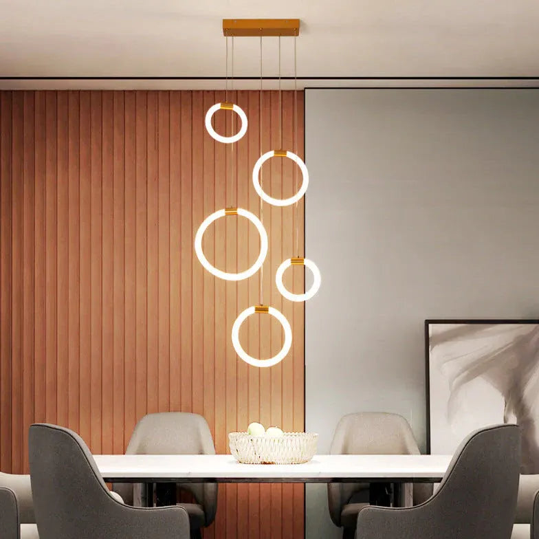 Chandelier For Living Room Jibril Metal & Acrylic Led Ip20