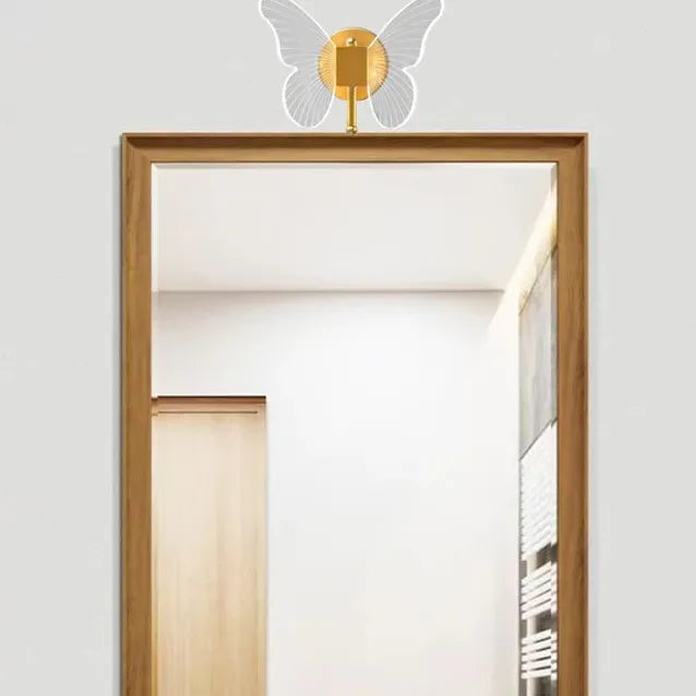 Gold Flush Wall Light For Bathroom Kady Metal Ip44