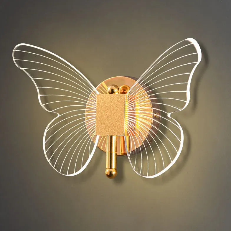 Gold Flush Wall Light For Bathroom Kady Metal Ip44