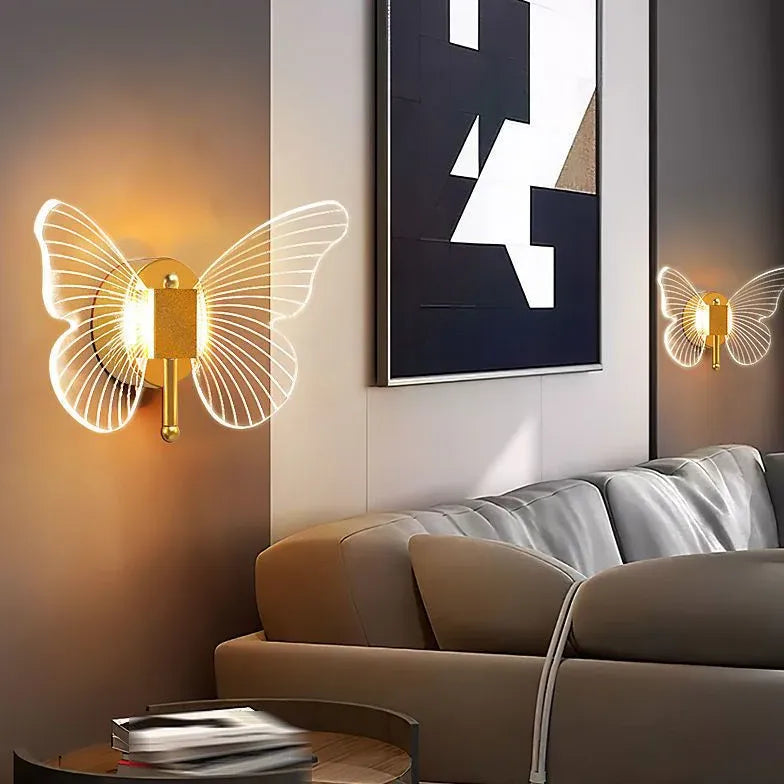 Gold Flush Wall Light For Bathroom Kady Metal Ip44