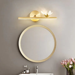 Gold Picture Light For Bathroom Linear Kady Acrylic Led