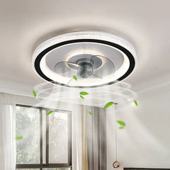 Ceiling Fan With Light For Bedroom Kirsten Metal Led