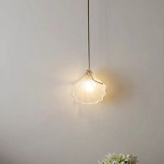 White Light Single Pendant For Bedroom Kirsten Metal & Acrylic