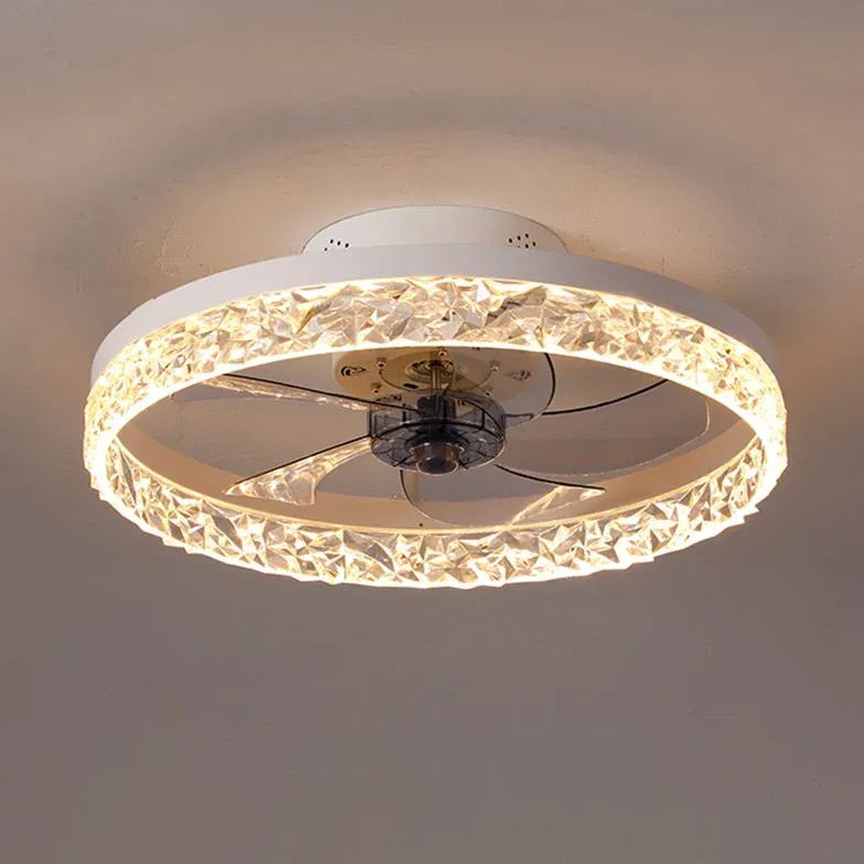 Ceiling Fan With Light For Bedroom Kirsten Metal