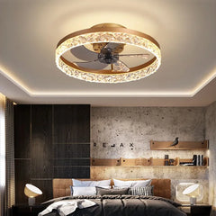 Ceiling Fan With Light For Bedroom Kirsten Metal