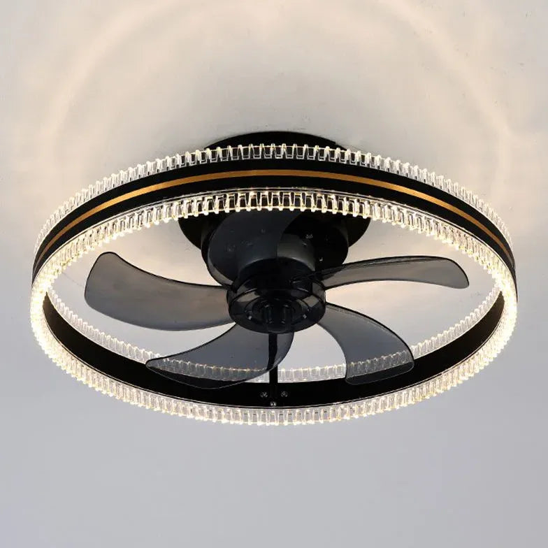 Ceiling Fan With Light For Bedroom Kirsten Metal