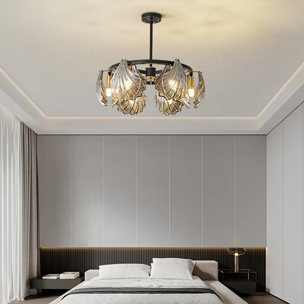 Black Statement Pendant Light For Bedroom Kirsten Copper Led Ip20