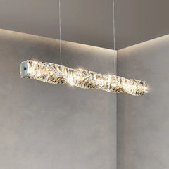 Gold Bar Pendant Light For Living Room Kristy Stainless Steel