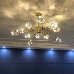 Kristy Luxurious Crystal Chandelier For Living Room