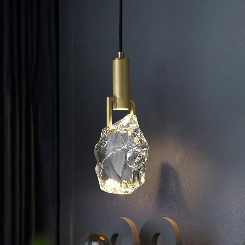 Light Single Pendant For Bedroom Kristy Metal Warm White Ip20 Led