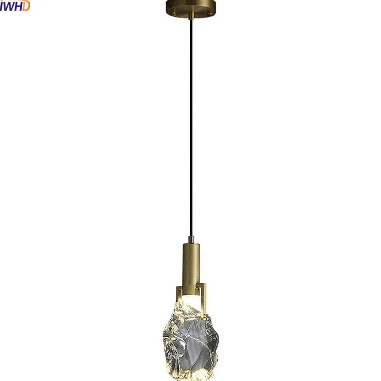 Light Single Pendant For Bedroom Kristy Metal Warm White Ip20 Led