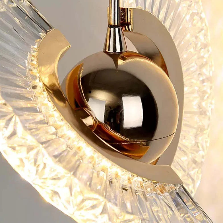 Pendant Light, - Kristy Nordic Luxury Fan Gold