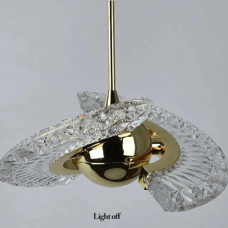 Pendant Light, - Kristy Nordic Luxury Fan Gold