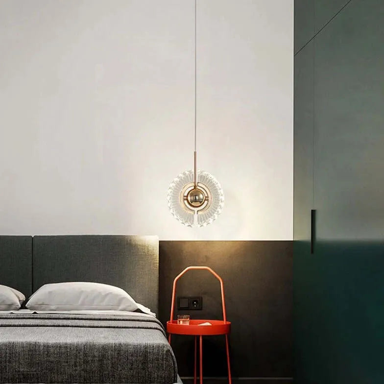 Pendant Light, - Kristy Nordic Luxury Fan Gold