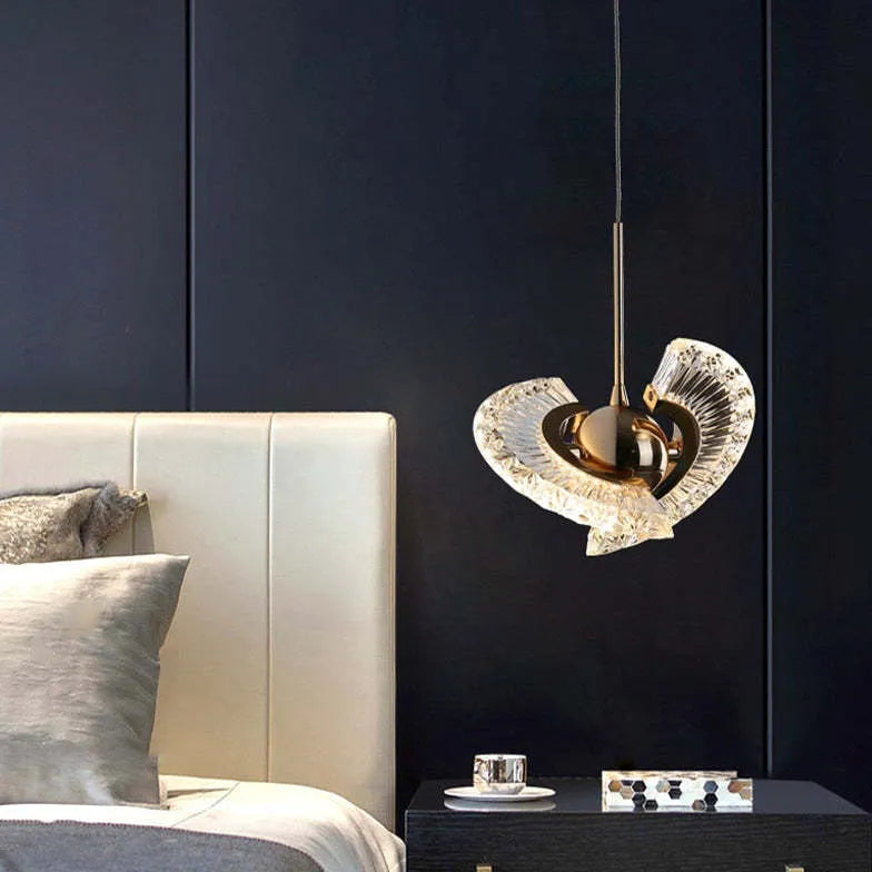 Pendant Light, - Kristy Nordic Luxury Fan Gold