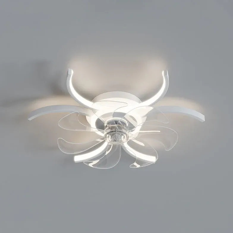 Ceiling Fan With Light For Bedroom Lacey Metal Ip20