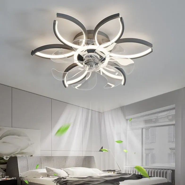 Ceiling Fan With Light For Bedroom Lacey Metal Ip20