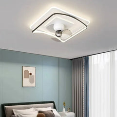 Ceiling Fan With Light For Bedroom Lacey Metal Led Dimmable