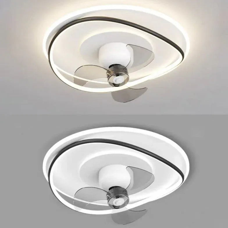 Ceiling Fan With Light For Bedroom Lacey Metal Led Dimmable